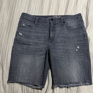 Universal Thread Women's Dark Gray High Waist Shorts